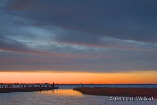 Powderhorn Lake At Daybreak_28336-8.jpg - Photographed near Port Lavaca, Texas, USA.